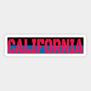 strip california Sticker